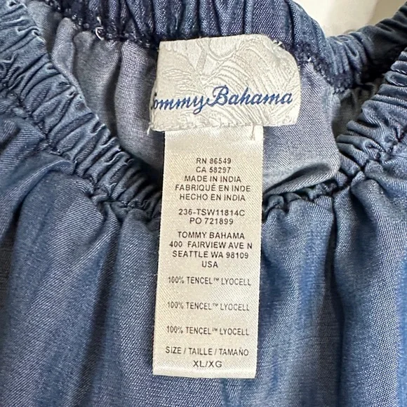 Tommy Bahama Blue Midi Dress - Picture 2 of 2